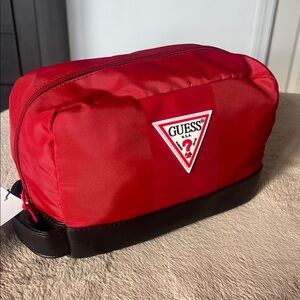GUESS Red and Black Men's Bag